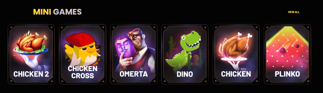 Donbet casino mini games