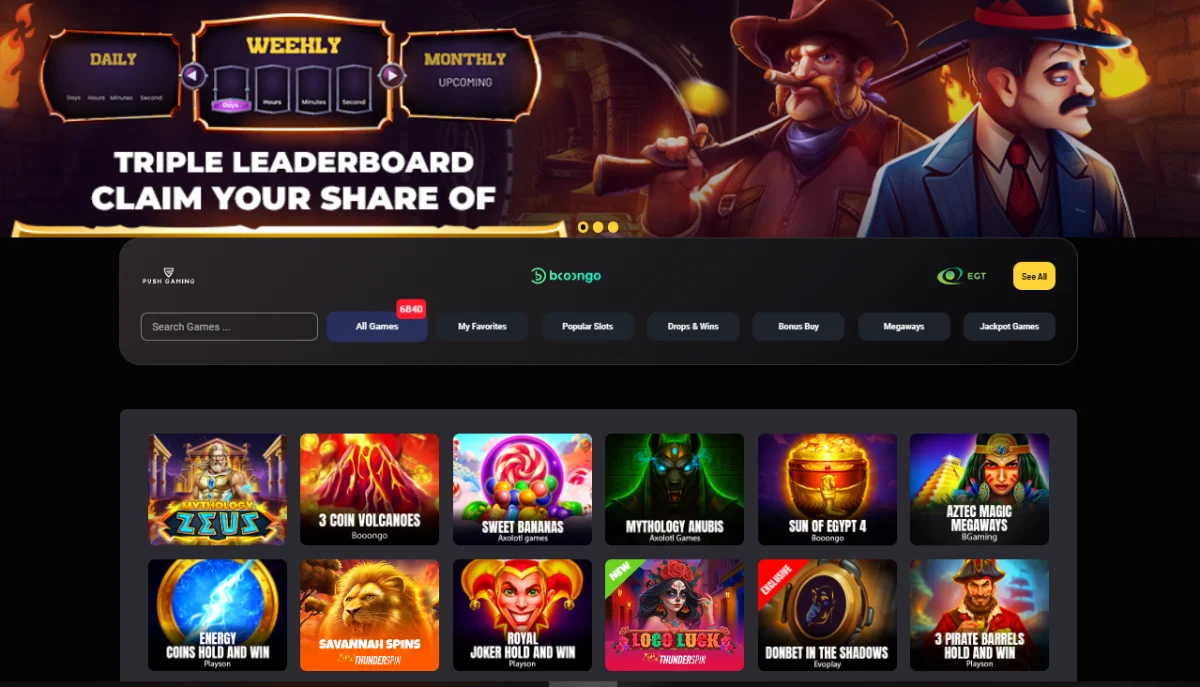 donbet casino slot games